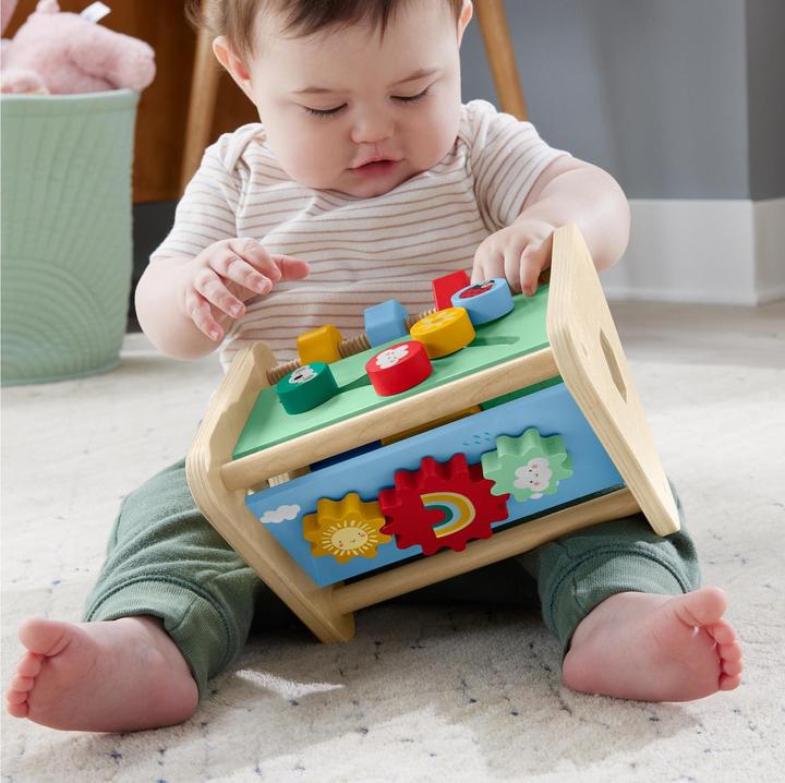 Actual product image Fisher-Price Wooden motor skills play triangle