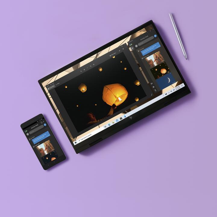 Productafbeelding HP Envy x360 (15.60", AMD Ryzen 5 5500U, 8 GB, 512 GB, NL)