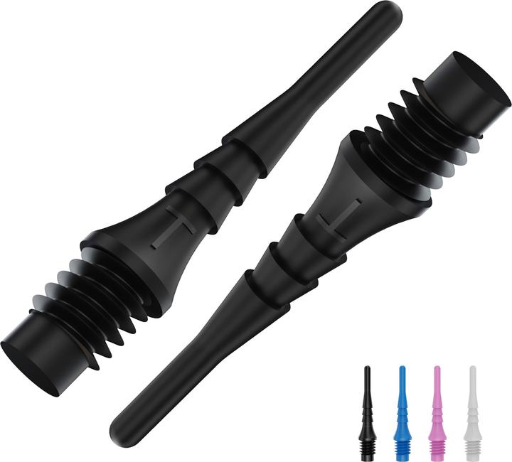 Actual product image Bull's Tufflex Soft Tips 6mm(2BA)