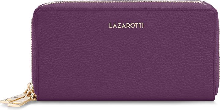 Lazarotti Bologna Leather Geldbörse RFID Schutz Leder 20 cm