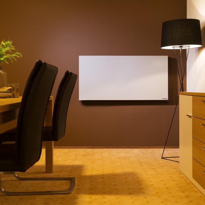 Immagine prodotto tectake Riscaldamento ad infrarossi con termostato e protezione anti-ribaltamento (900 W)