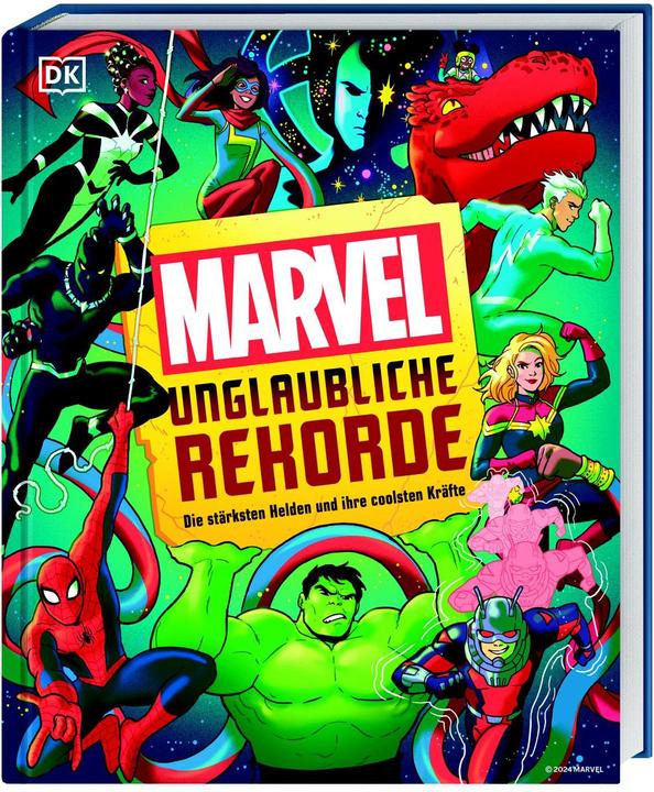 Marvel Unglaubliche Rekorde (Duits, Sven Wilson, Bray Adam, Lorraine Cink, John Sazaklis, Melanie Scott, 2024)