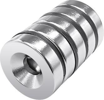 Actual product image Rs Pro Neodymium magnet, 6mm x 5mm, L. 20mm
