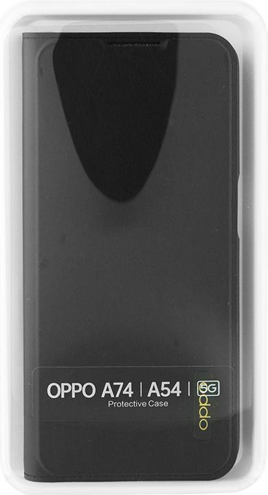 Immagine prodotto OPPO Copertina del libro Flip Cover PU nero (Oppo A74 5G)
