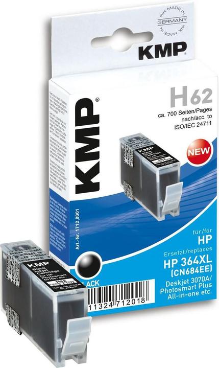 Actual product image KMP H62 Ink cartridge comp. m. HP CN 684 EE No. 364 XL (FC)