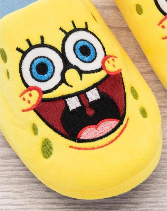 Immagine prodotto Spongebob Squarepants Pantofole unisex per adulti a contrasto (44.5)