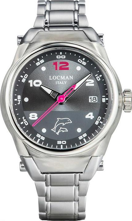 Locman Italy Damenuhr Mare Ref: 0558A07S (Analoguhr, 39 mm)