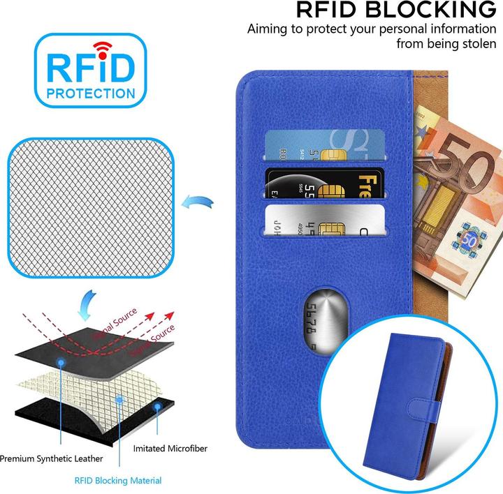 Actual product image Cadorabo Case for Huawei Y3 / Y3C / Y330 / Y331 / Y360 Book Cover (Huawei Ascend Y330, Huawei Ascend Y360)