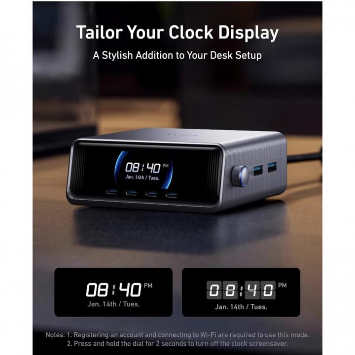 Actual product image Anker Prime GaN Desktop Charger (250 W)