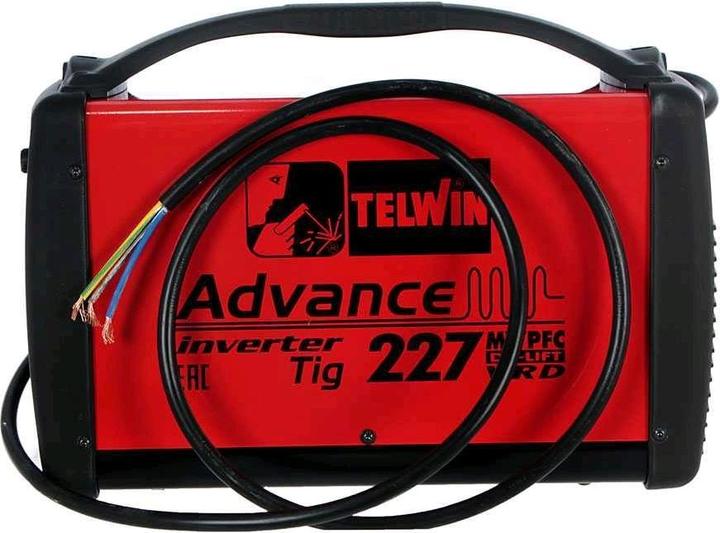 Image du produit Telwin Advance 227 MVPFC Soudeuse à onduleur Multitension de 100 à 240 V