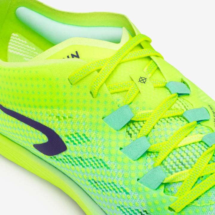 Produktbild Kiprun Laufschuhe Leichtathletik Spikes Langdistanz - AT Long grün/gelb (41)