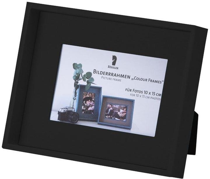 Produktbild Rössler Bilderrahmen S.O.H.O. 10 x 15 cm, Schwarz (10 x 15 cm)