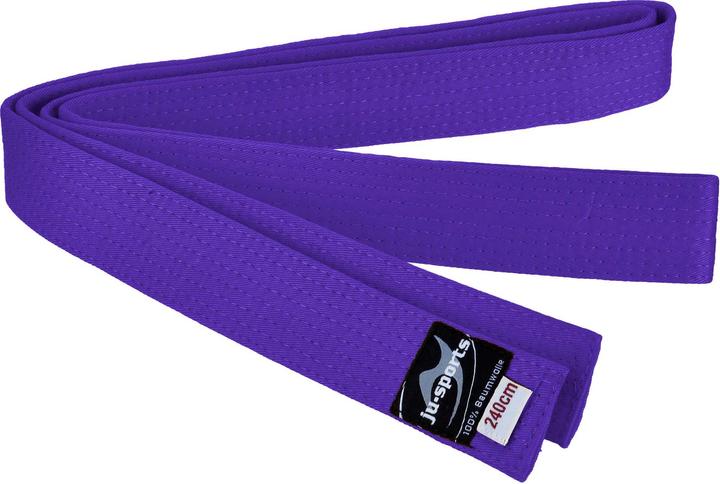 Actual product image Ju-Sports Budo belt purple