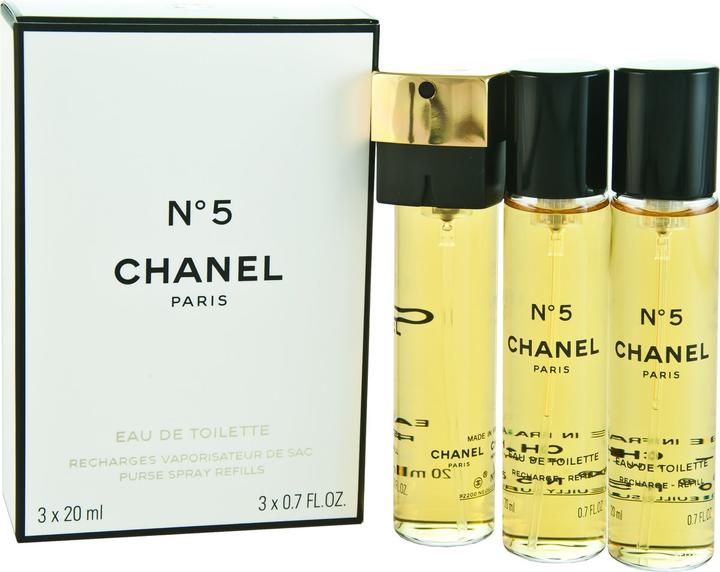 Actual product image Chanel N°5 3x Refill (Eau de toilette, 60 ml)