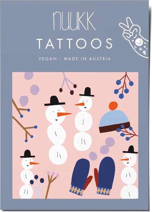 Immagine prodotto Nuukk Tatuaggi organici per bambini - Pupazzo di neve