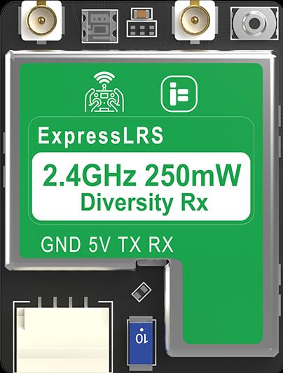 Image du produit iFlight ExpressLRS ELRS Récepteur en diversité vraie 2.4GHz (Pièces détachées pour drones)