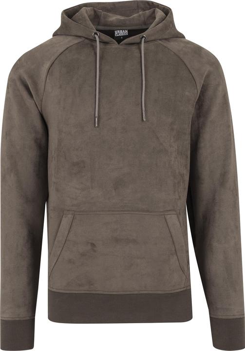 Actual product image Urban Classics Imitation Suede Hoody (S)