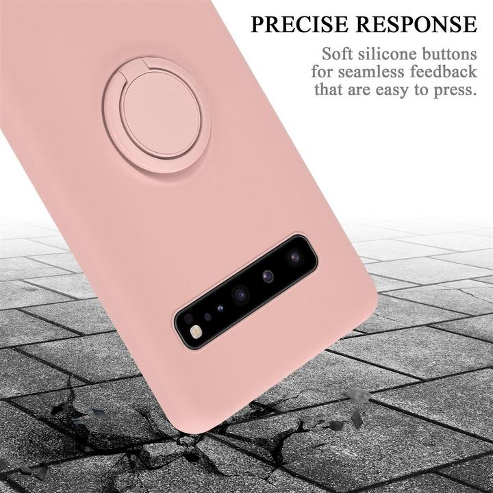 Produktbild Cadorabo TPU Liquid Ring Silicone Case Hülle (Samsung Galaxy S10 5G)