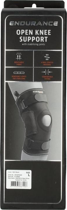 Image du produit Endurance Protech ouverte avec articulations (S, Genouillère)