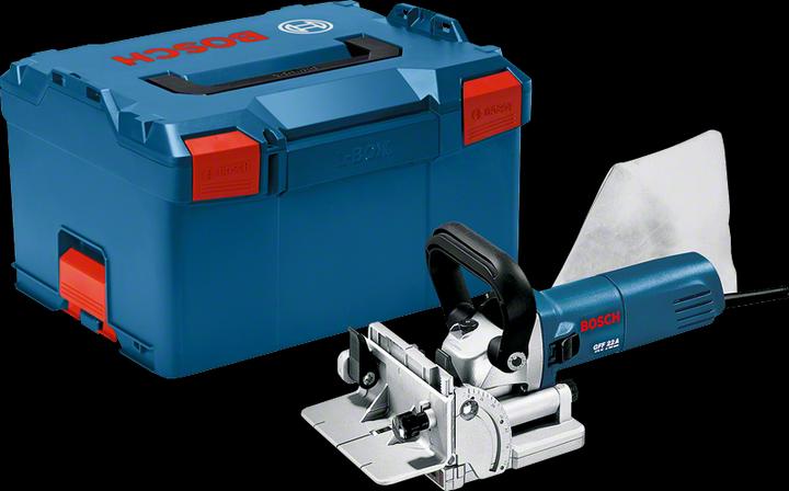 Actual product image Bosch Professional Universal router GFF 22 A, with L-BOXX with accessory set