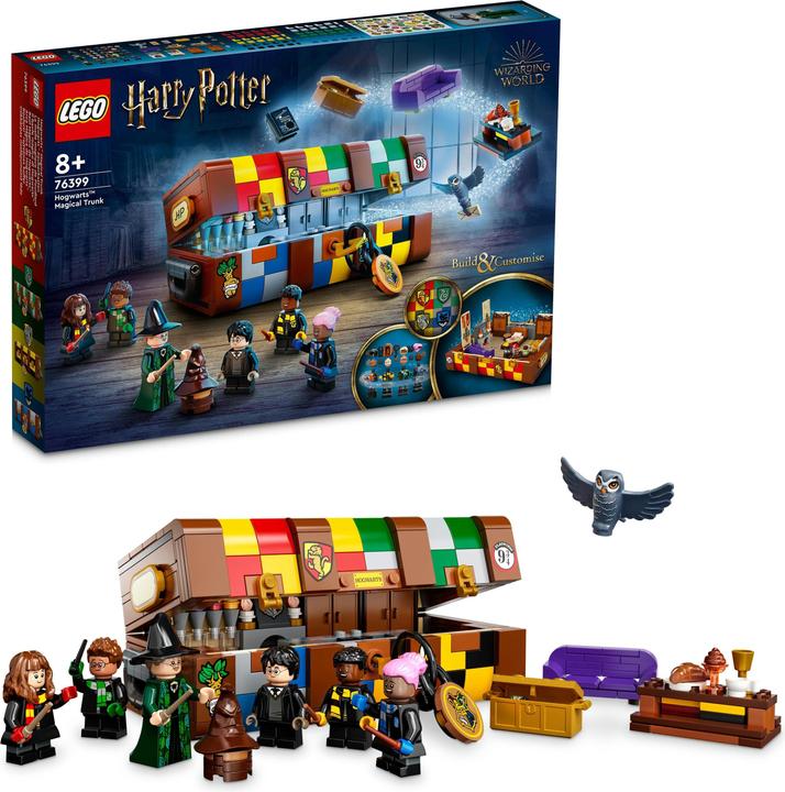 Actual product image LEGO Hogwarts magic suitcase (76399, LEGO Harry Potter)