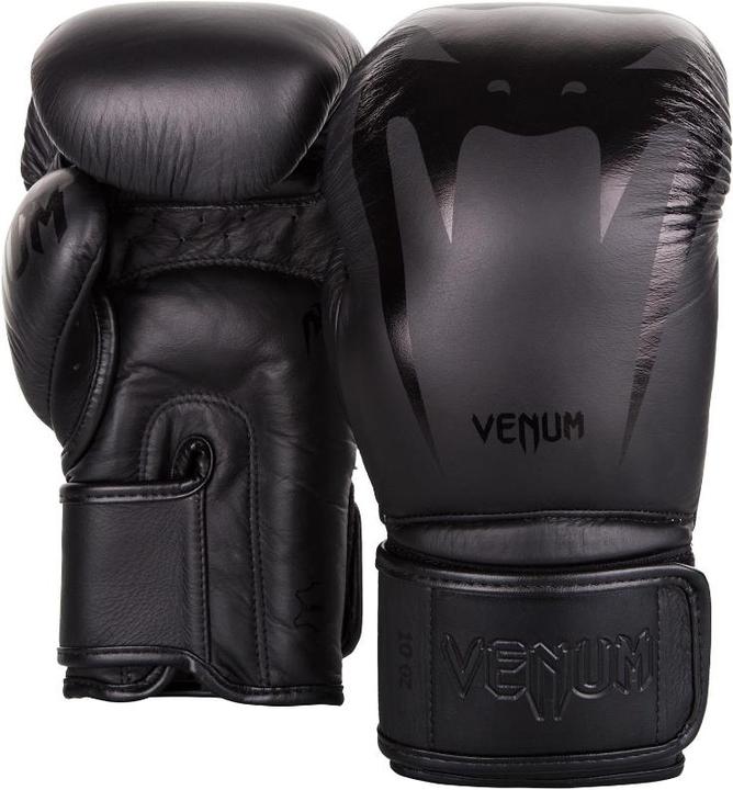 Actual product image Venum Giant 3.0 Boxing Gloves - Nappa Leather black/black (10 OZ, One size)