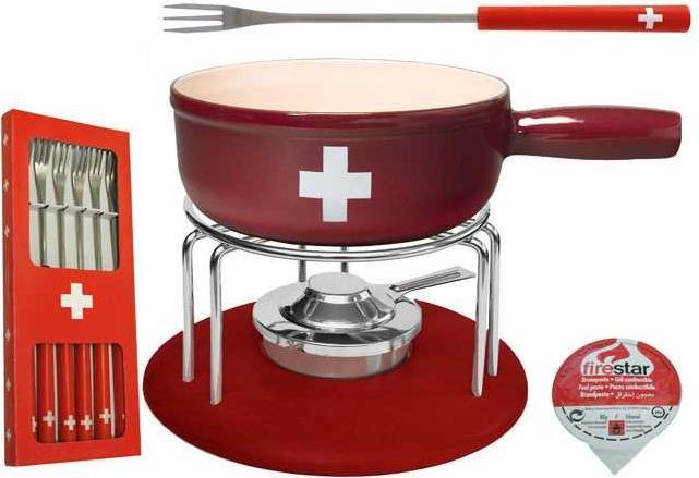 Immagine prodotto Heidi Cheese Line Set per fonduta Edel/Swiss (Fondue di formaggio)
