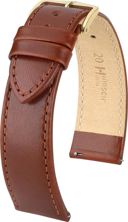 Actual product image Hirsch Osiris (20 mm, Calf, Galaxy Watch 5 (44mm), Galaxy Watch 5 Pro, Galaxy Watch 6, Galaxy Watch 6 Pro, Huawei Watch GT 3 Pro (43mm), Polar Unite, Garmin vívoactive 5, Garmin Forerunner 55, Galaxy watch 4 (40mm), Galaxy watch 4 (44mm))