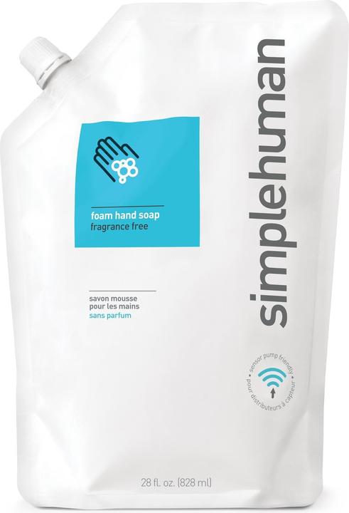 Simplehuman Schaumseife parfümfrei 828 ml (Flüssigseife, 828 ml)
