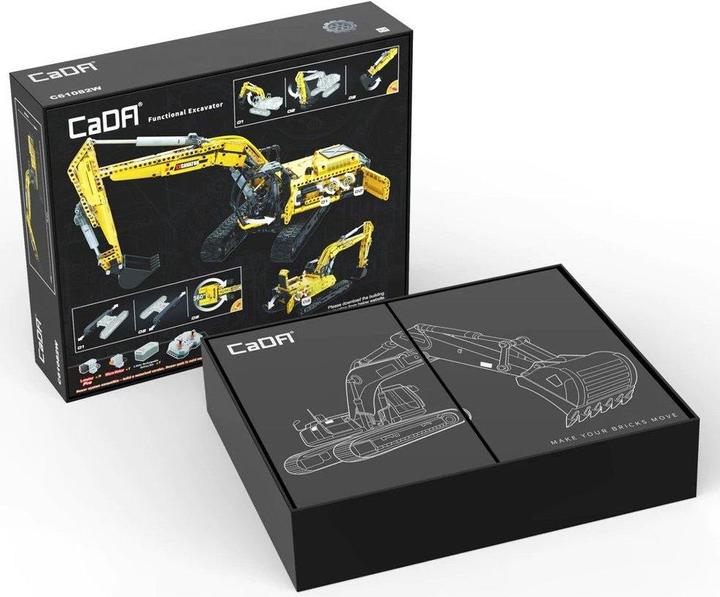 Actual product image Lean Toys Constructor Caterpillar