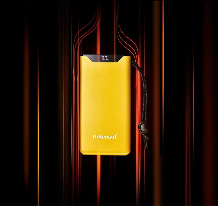Produktbild Intenso Powerbank F10000 Yellow (gelb, 10.000 mAh, PD 3.0, Quick Charge 3.0) (10000 mAh, 20 W, 20 Wh)