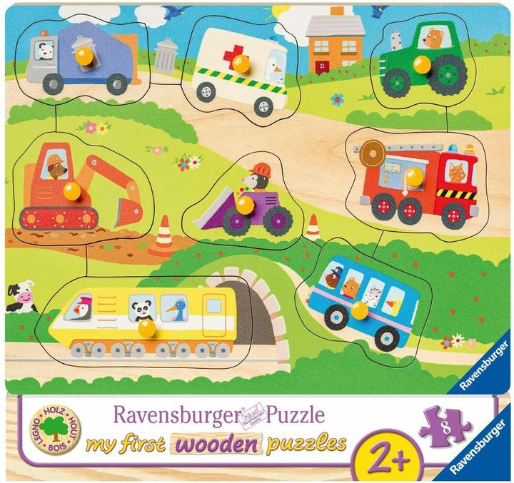 Actual product image Ravensburger Favourite vehicles (8 pieces)