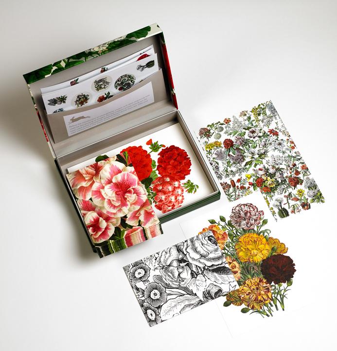 Actual product image Letter Writing Box Floral Prints (1 pcs.)