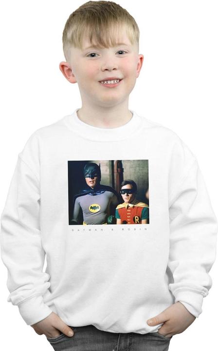 Immagine prodotto Felpa da ragazzo Batman Serie TV Dynamic Duo Photograph (140, 146)