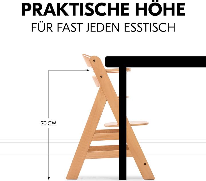 Actual product image Hauck Alpha Newborn Set Pre Nature (Highchair)
