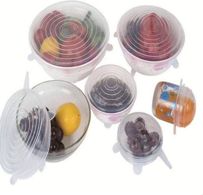 Actual product image MU Budget Silicone cover for fruit and Tupperware (1 x)