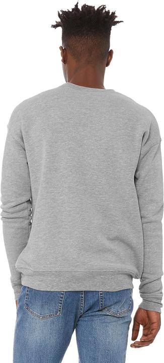 Actual product image Bella Canvas Unisex Adult Fleece Drop Shoulder Sweatshirt (M)