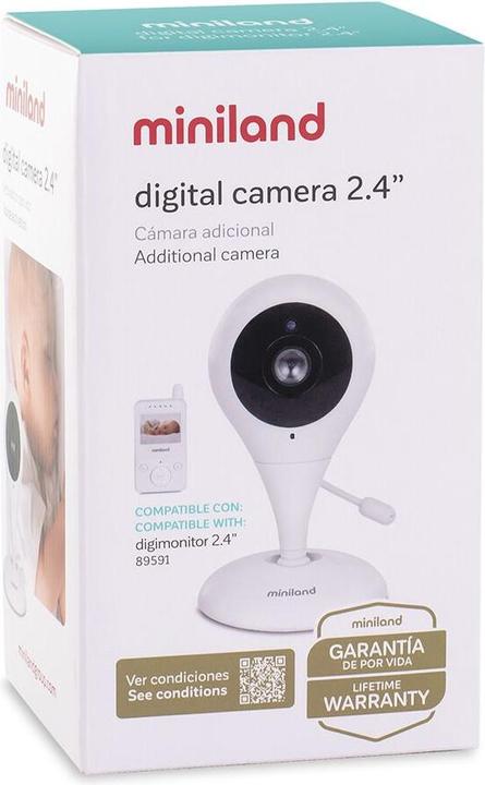 Produktbild Miniland Digimonitor 2.4 Babyphone-Kamera