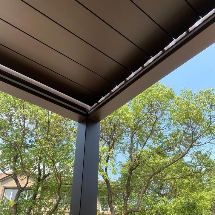 Image du produit Weide Pergola Deluxe Plus 3.6x7.2m avec toit à lamelles Anthracite (360 cm, 720 cm)