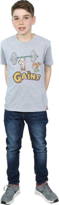 Immagine prodotto The Flintstones Bam Bam Gains Distressed Maglietta Ragazzi (140, 146)