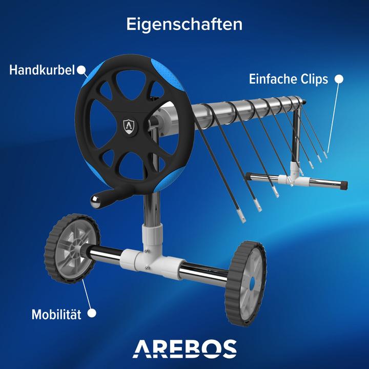 Image du produit Arebos Enrouleur de piscine
