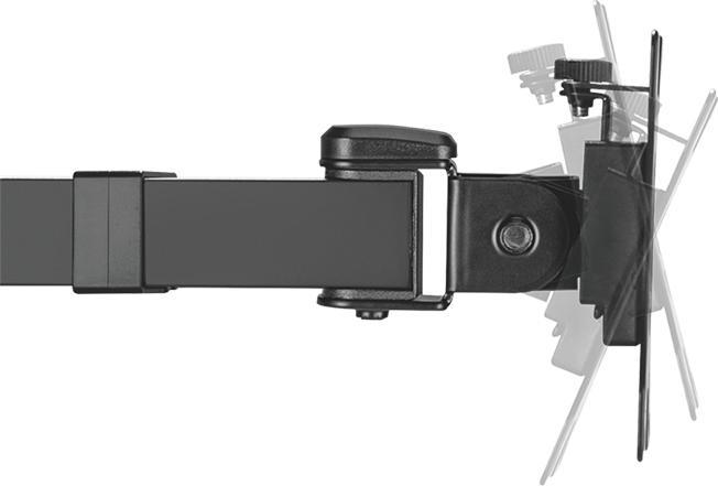 Produktbild LogiLink 2-Fach Monitorhalterung 17 - 32"Ärmlaenge verstellbar (Tisch, 32.01")