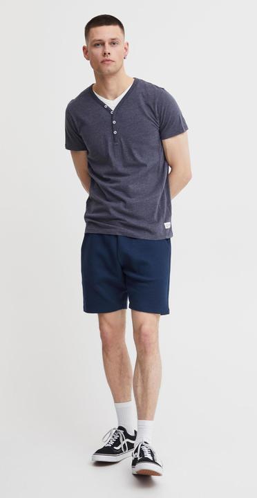 Image du produit Solid Dorian T-shirt À Manches Courtes Pour Homme Avec Col Grandad (3XL)