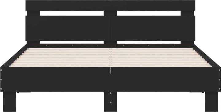 Produktbild VidaXL Bettgestell mit Kopfteil LED-Beleuchtung (140 x 190 cm)