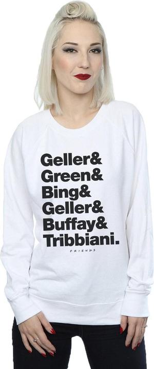 Produktbild Friends Surnames Text Sweatshirt (M)