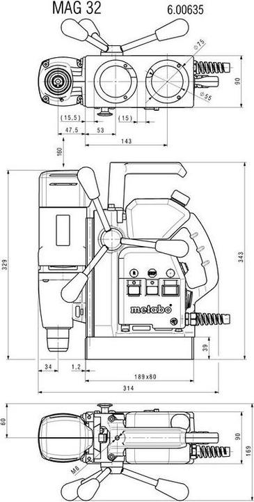Image du produit Metabo MAG 32