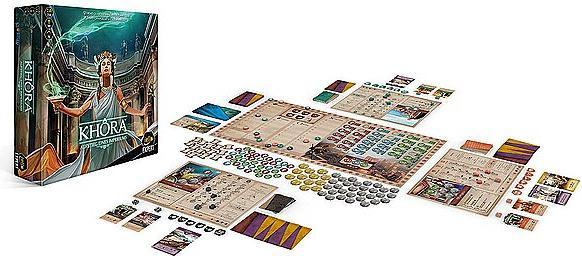 Produktbild Iello 518249 - Khora, Brettspiel, 2-4 Spieler, ab 14 Jahren (DE-Ausgabe) (Deutsch)