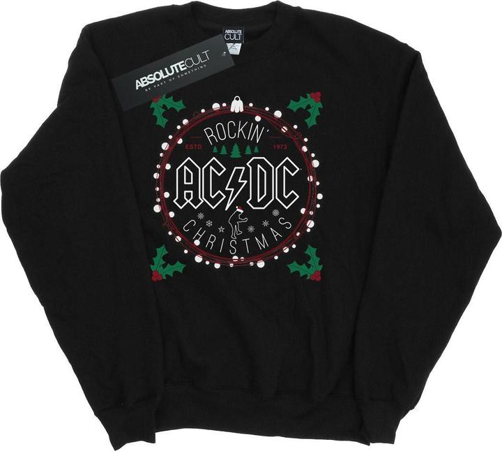 AC/DC Christmas Circle Sweatshirt Jungen
