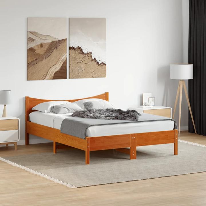 Produktbild VidaXL Bett Kiefer (140 x 200 cm)