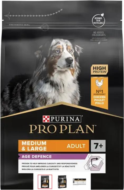 Image du produit Pro Plan Dog Medium & Large Adult 7+ Poulet (Adulte, 1 pcs, 14000 g)